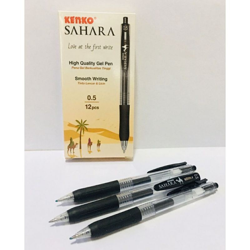 Jual Pulpen Pulpen Gel Bolpen Sahara Kenko Shopee Indonesia