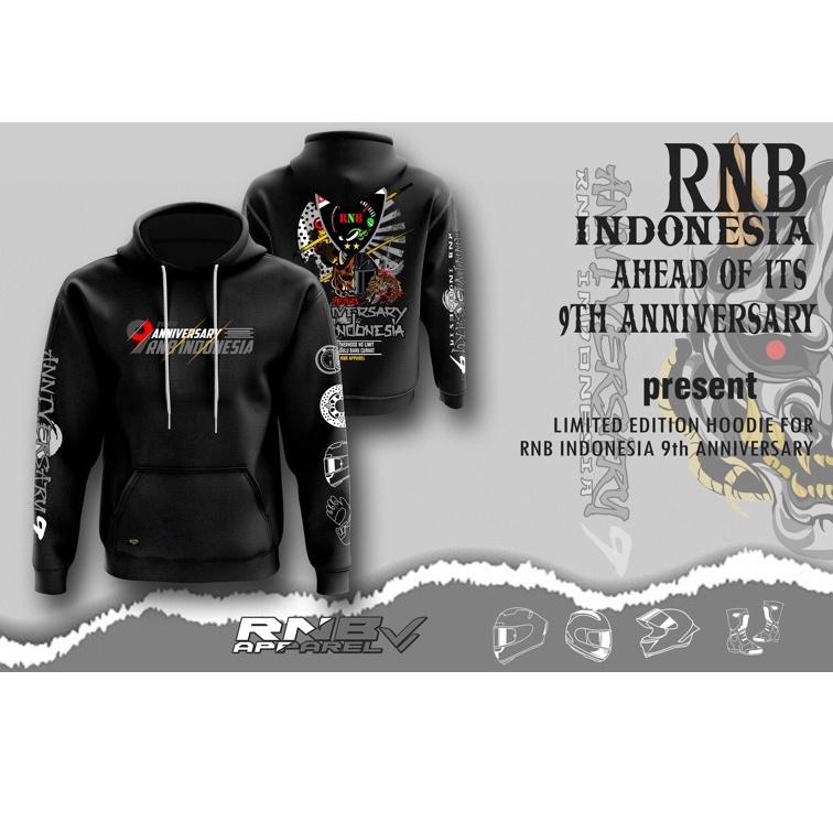 SALEE.. Hoodie Anniv9 RNB Indonesia orginal %