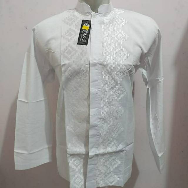 Baju Koko Bordir Jidni Panjang , Baju Koko AZ Zahir