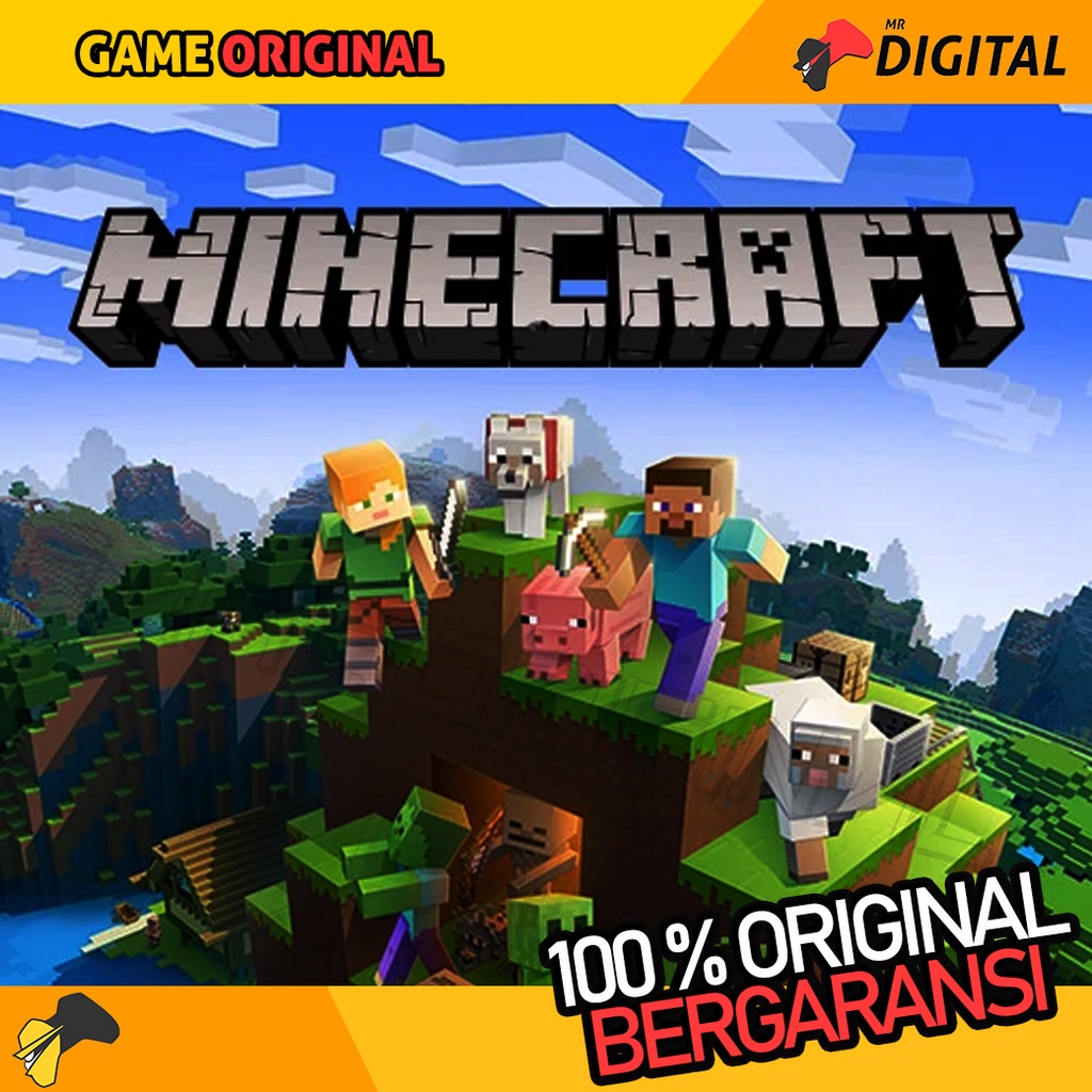 Jual Minecraft Java Edition Mojang - [PC & MAC] PC Game CD KEY Original ...
