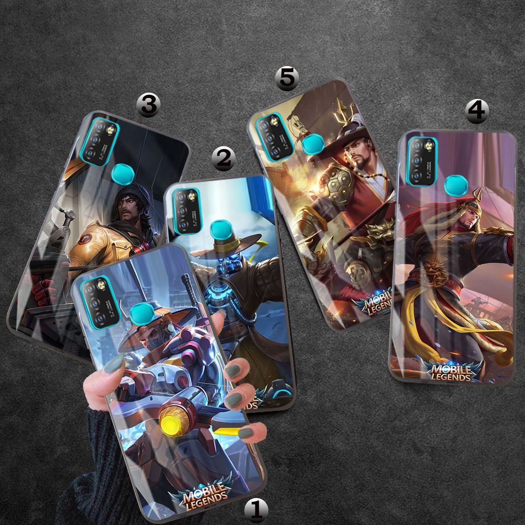 (XS305) Case Glossy INFINIX SMART 5 /HOT10/HOT9PLAY/HOT8/NOTE7/HOT 10S/NOTE8 Casing Hp INFINIX YISUN