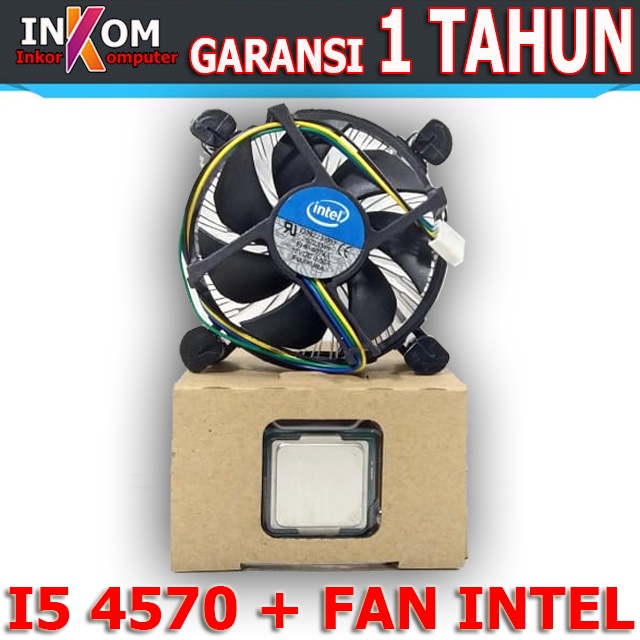 Processor i5 4570 Bonus fan Intel