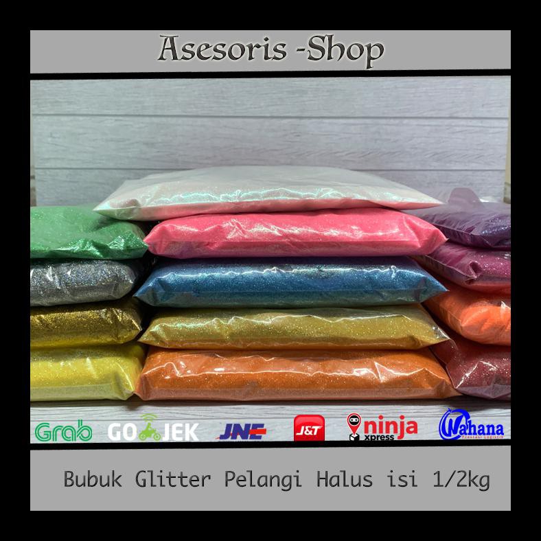 

NEW BUBUK GLITTER PELANGI 1/2 KG - MIX PERALATAN MELUKIS TERLARIS DAN MURAH