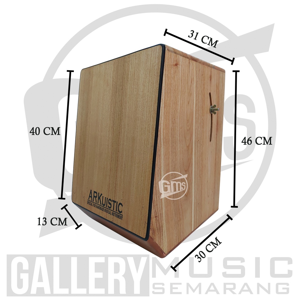 ORIGINAL!!! Cajon ARKuistic Original Kahon Trapesium Drum Box