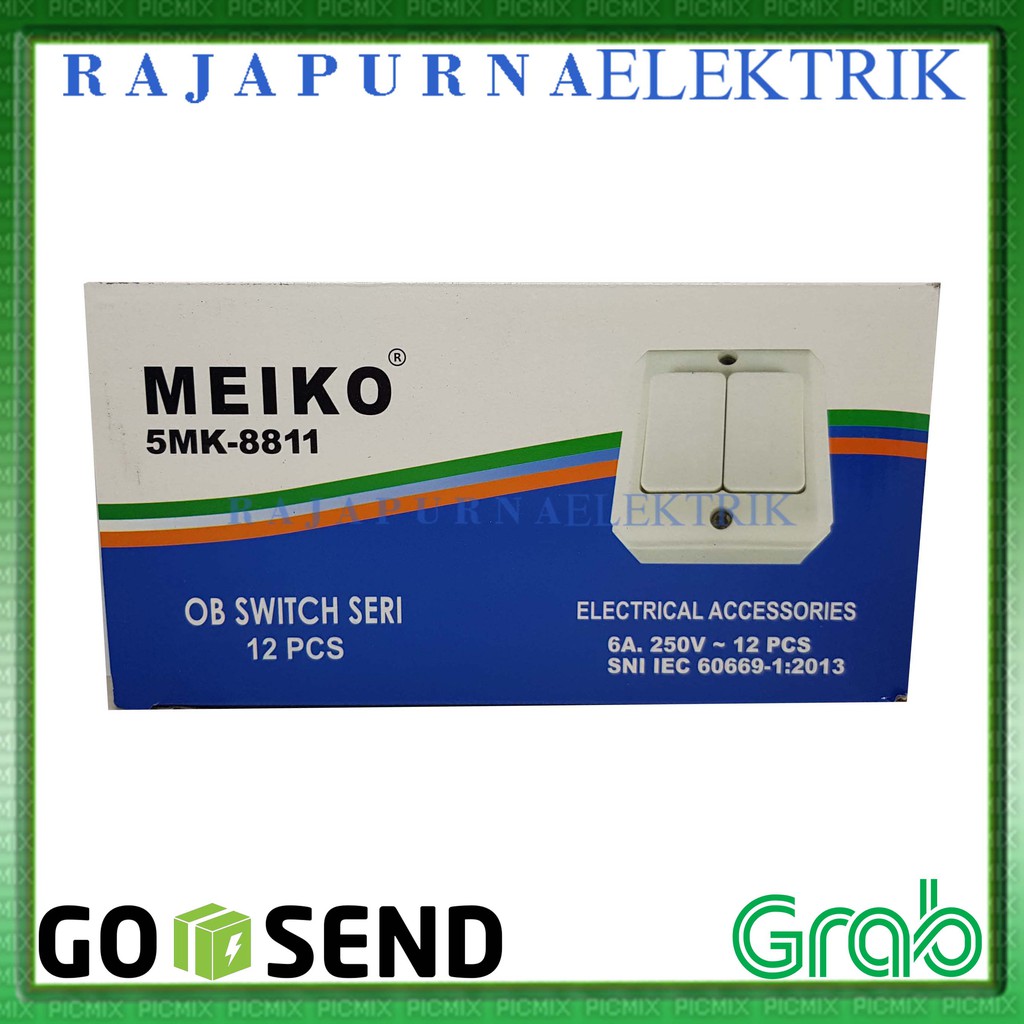 Saklar Seri OB Outbow Double Switch Tempel MEIKO