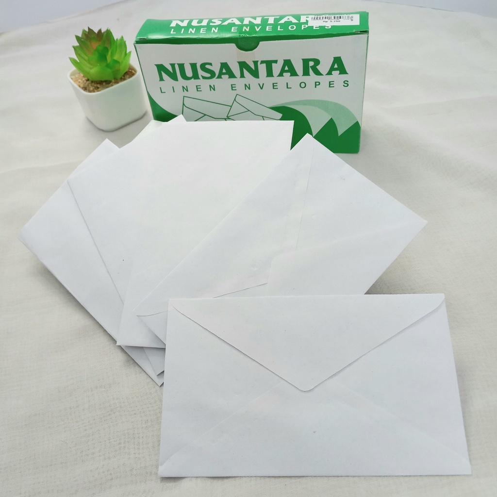 

Amplop putih (per pak) | Nusantara line envelopes, Bimbo Visiting Card