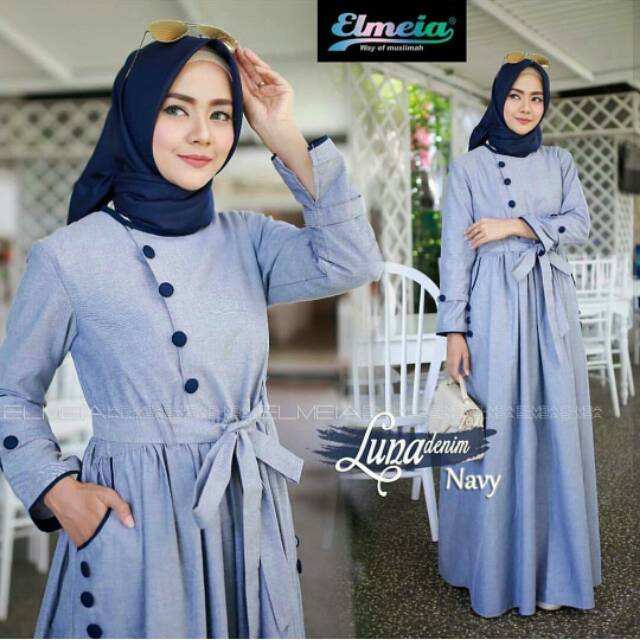 LUNA DENIM MAXI