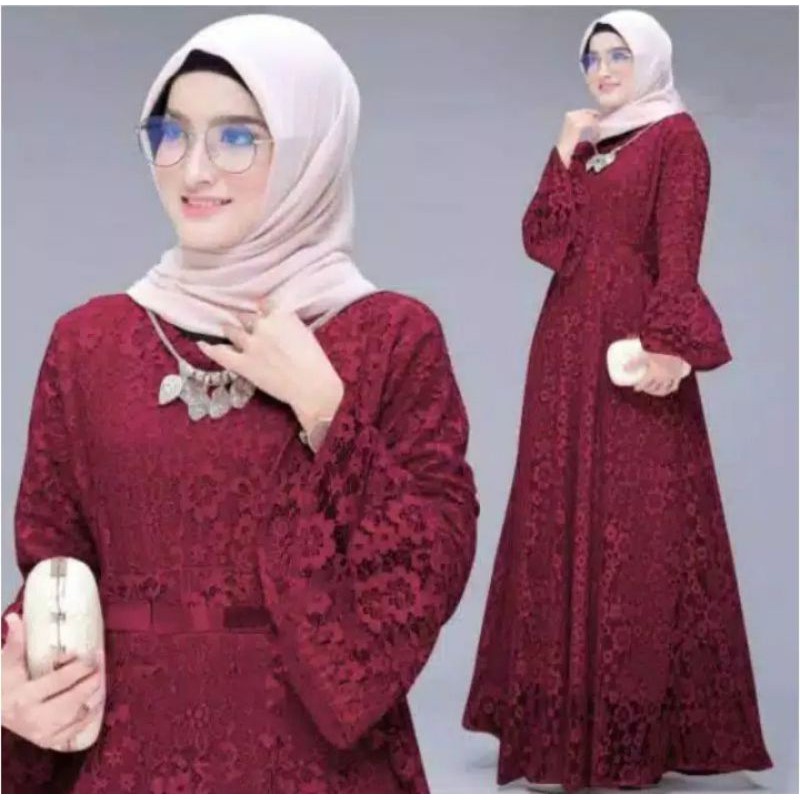 Gamis bukat terbaru terlaris  MAXI YUNITA