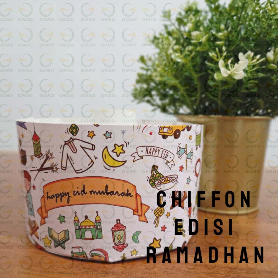 Paper Chiffon Cup/Loyang Kertas