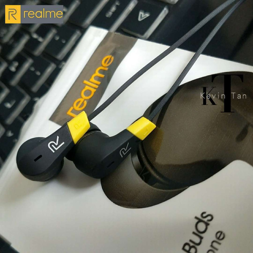 Headset Realme Buds R40 Handsfree Stereo Bass Earphone c1
