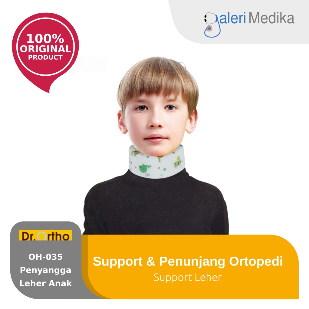 Penyangga Leher Anak Dr. Ortho OH-035 / OH 035 / OH035 (Neck Collar Child)