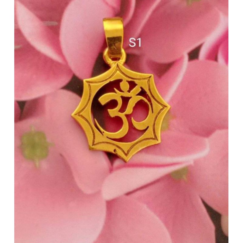 liontin omkara Titanium