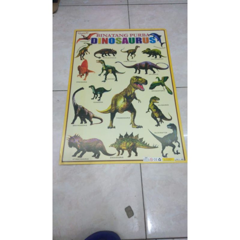 Poster Aneka HEWAN Darat