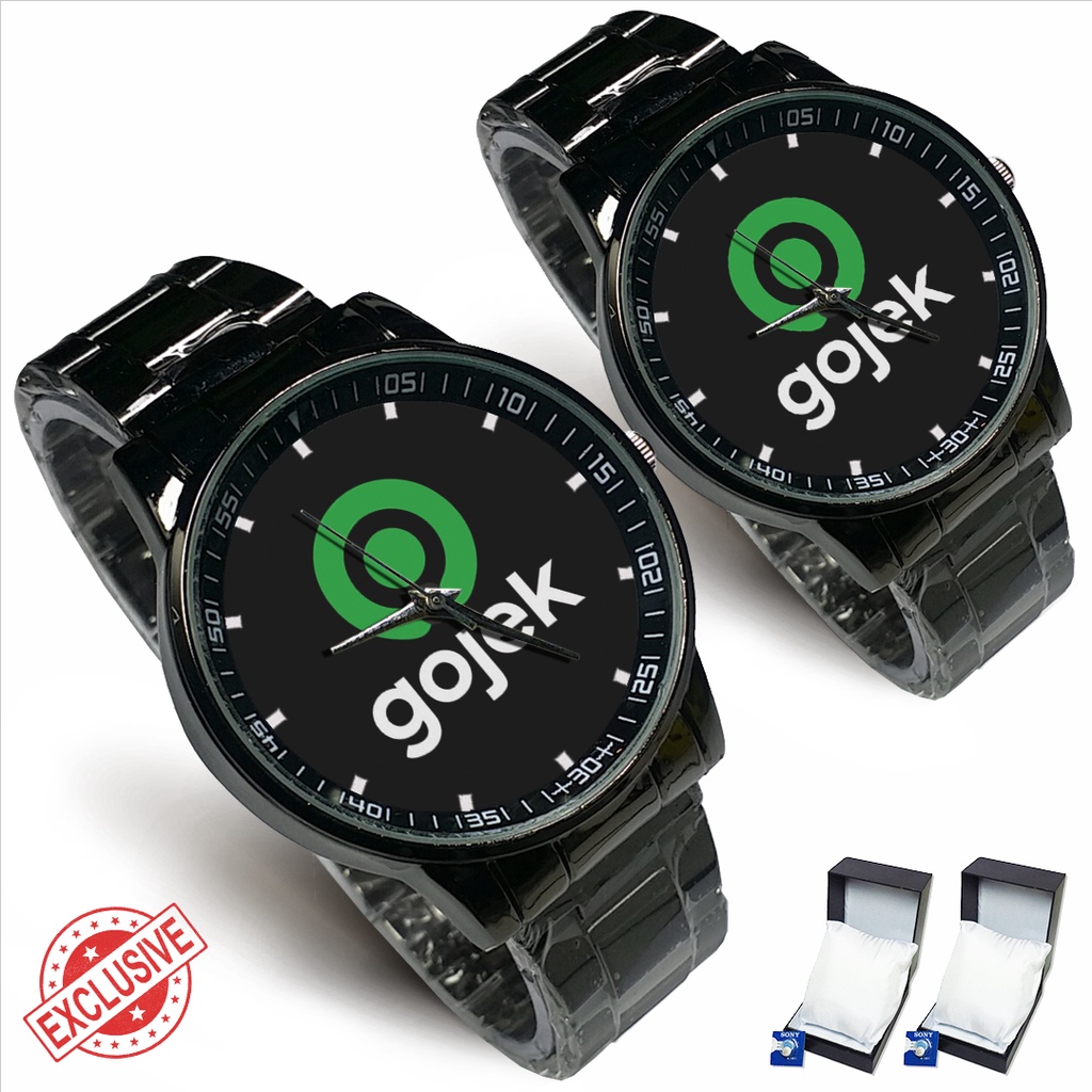 Jam Tangan Rantai Couple GOJEK (Nice)