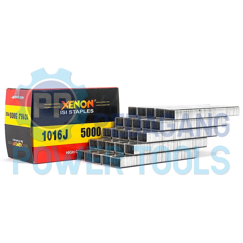 

XENON 1016J ISI STAPLES STEPLES TEMBAK REFILL AIR NAILER STAPLER GUN