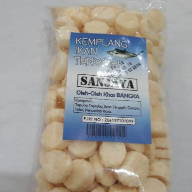 

Kerupuk kemplang tenggiri mini sanjaya 100 gr