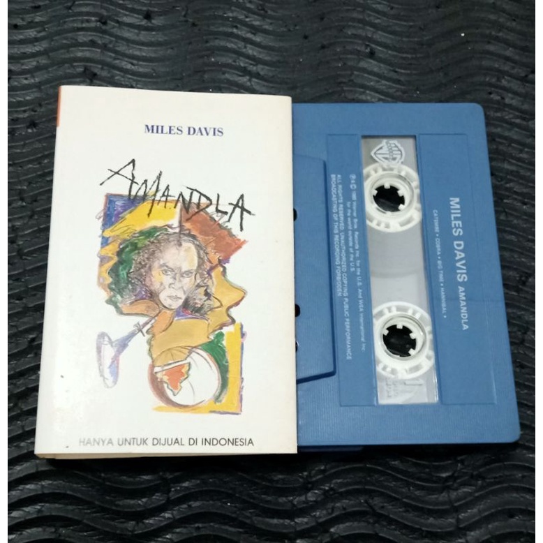 Kaset Pita Miles Davis - Amandla - Jazz wynton marsalis