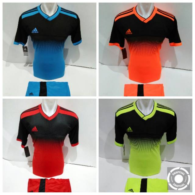 Baju setelan jersey adidas futsal volly badminton