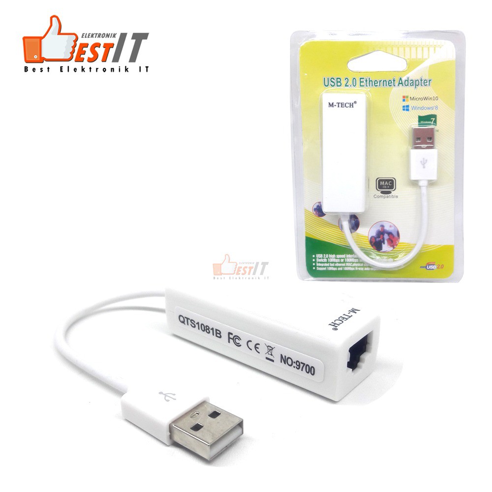 USB LAN Adapter USB to Ethernet RJ45