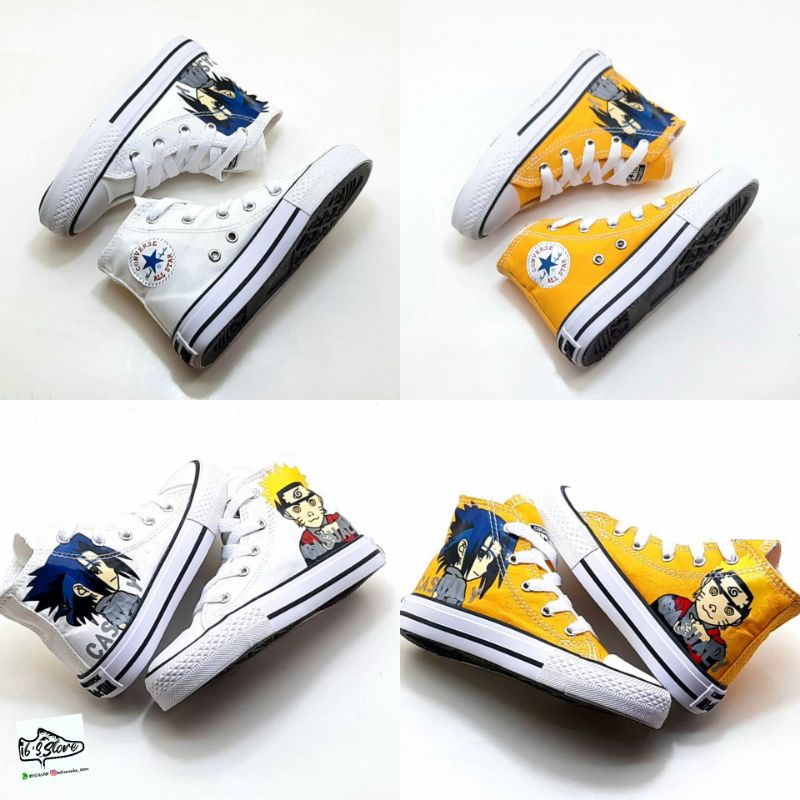 SEPATU ANAK CONVERSE NARUTO PREMIUM HIGH QUALITY