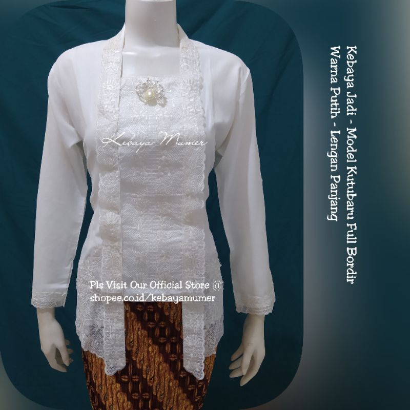 Kebaya Kutubaru. Kebaya Encim. Kebaya Bordir. Kebaya Murah. Kebaya Jumbo