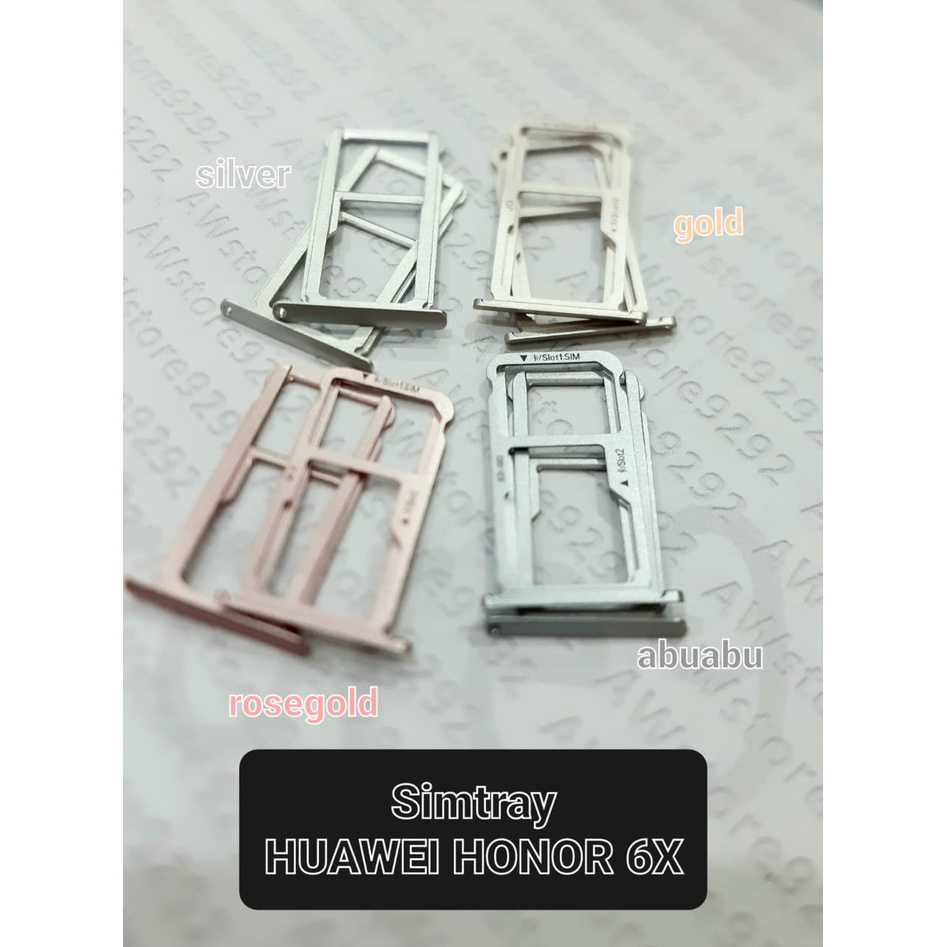 Slot Tempat Dudukan Kartu Simcard HUAWEI HONOR 6X Sim card Lock Simtray Sim Tray HUAWEI HONOR 6X