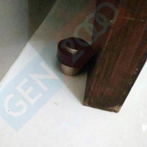 ❃ Karet Penahan Pintu Stainless Door Stopper Rubber Door Stopper Pintu ❀