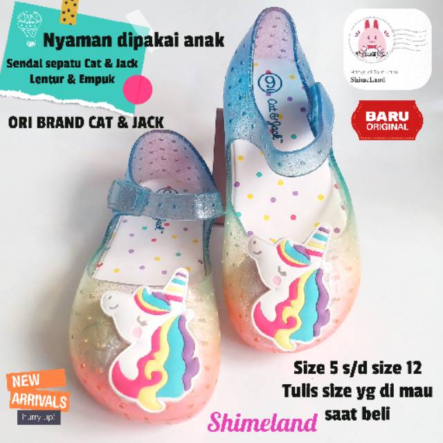 cat and jack jelly shoes