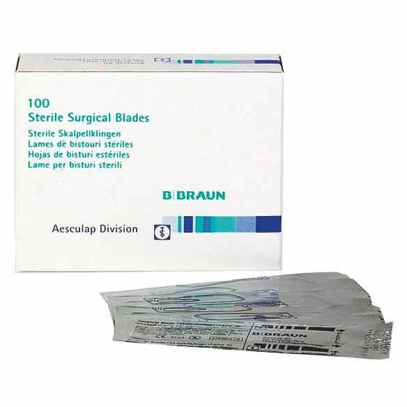 Jual Sterile Surgical Scalpel Blade Aesculap B Braun Mata Pisau Steril ...