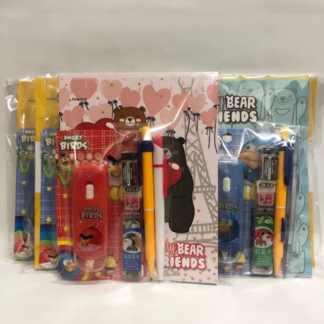 

BINGKISAN ULTAH ANAK / ALAT TULIS LENGKAP BUKU TULIS