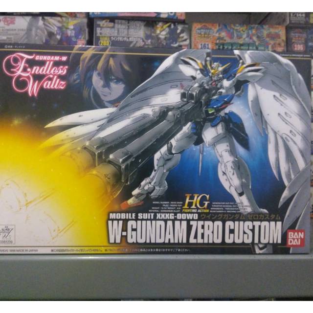 HG BANDAI WING GUNDAM ZERO CUSTOM ENDLESS WALTZ