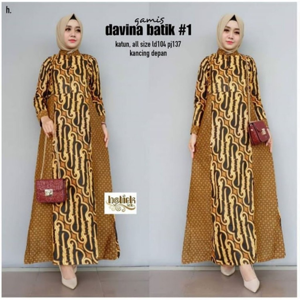 GROSIR BATIK GAMIS DAVINA