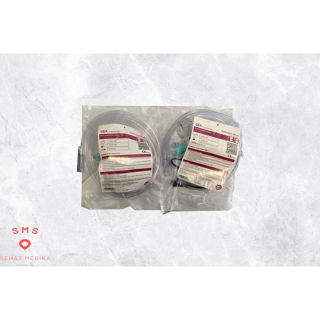 Masker Nebulizer GEA / Nebulizer Mask GEA