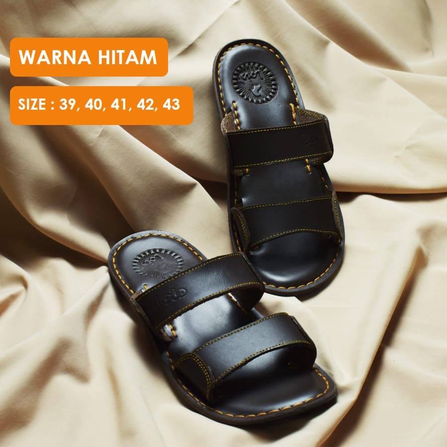 Sandal Lois Original Sandal Kulit Pria Sandal Slop Pria Sandal Jepit Pria