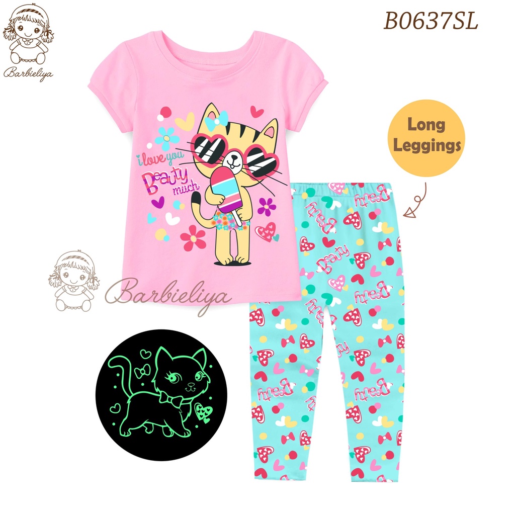 SETELAN/BAJU TIDUR/PIYAMA BARBIELIYA ANAK LAKI-LAKI/ PEREMPUAN SKU0129