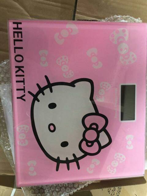 Timbangan badan digital gambar doraemon hellokitty / timbangan karakter