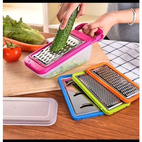 Parutan serbaguna / grater set / pemotong buah dan sayur