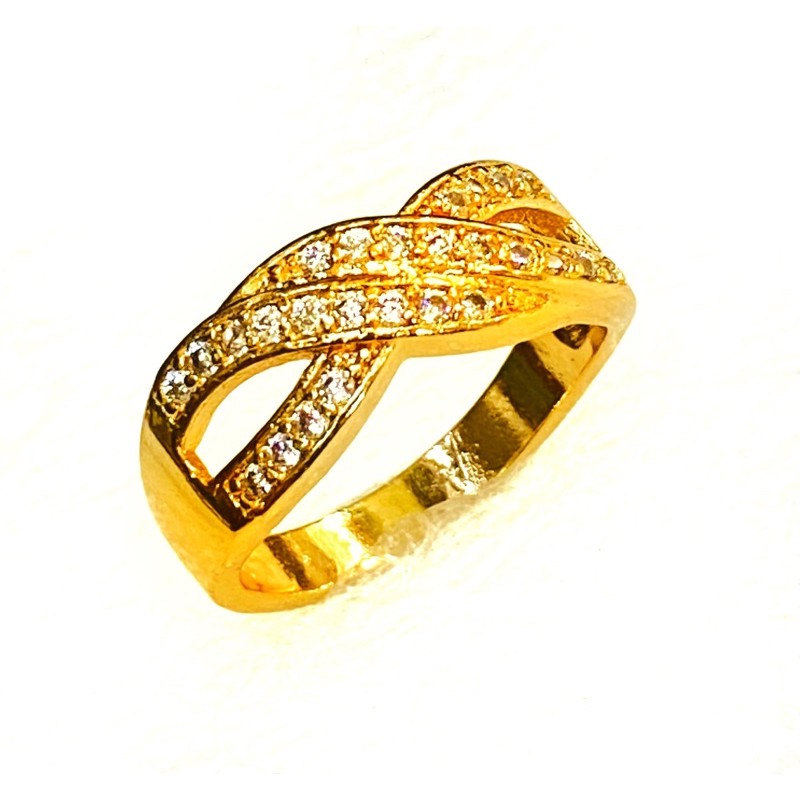 cincin wanita //cincin permata//cincin lapis emas//perhiasan//cincin