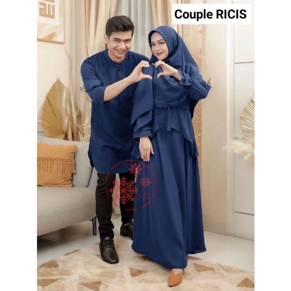 Baju Couple Gamis Pesta Wedding Pasangan Etnik Baju Party Kondangan Couple Prewedding Baju Gamis Cou