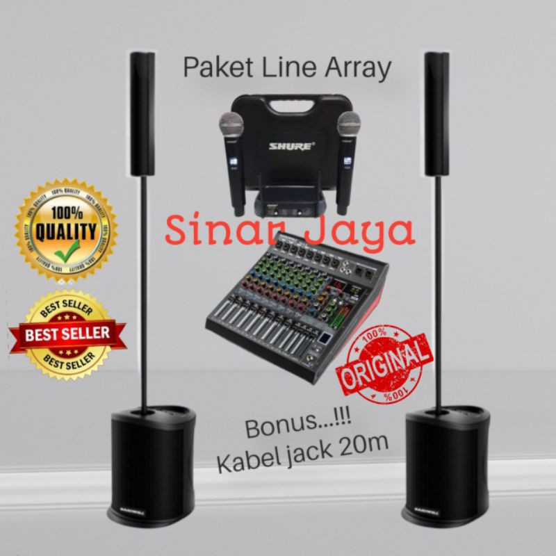 Paket Sound System Line Array Hardwell CSP 1.1