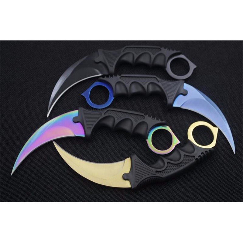 (MAINANKYU) of KNIFEZER Vastar Pisau Karambit CS GO Collector Knife - H10