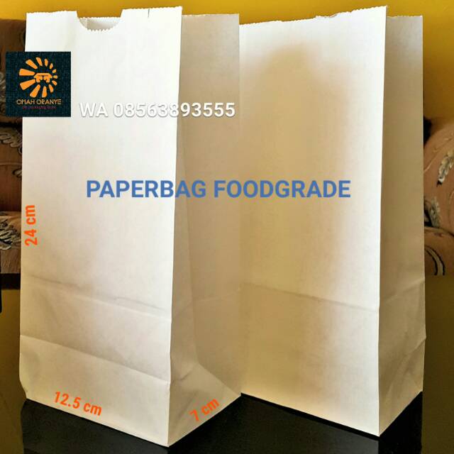 

Paperbag Foodgrade Putih