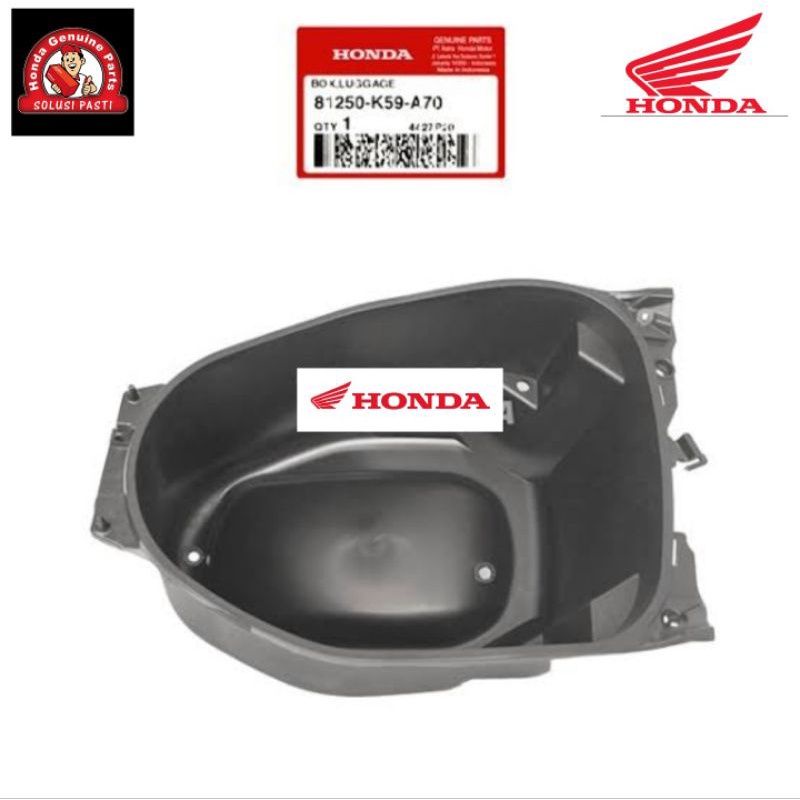 81250-K59-A70 Box bagasi vario 150 vario 125 2018-2021 ori Honda