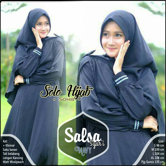 GAMIS Salsa Syar'i Series ORI BY SOHIB