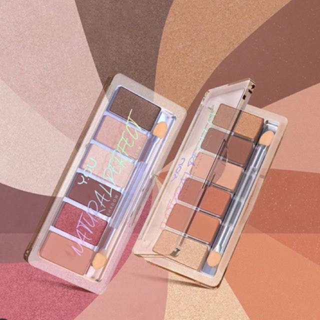 Naturally Perfect Eyeshadow Palette by YOU Makeups ready stok