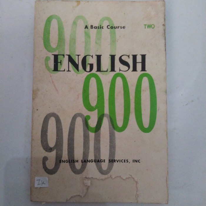 BUKU ENGLISH 900 BOOK TWO