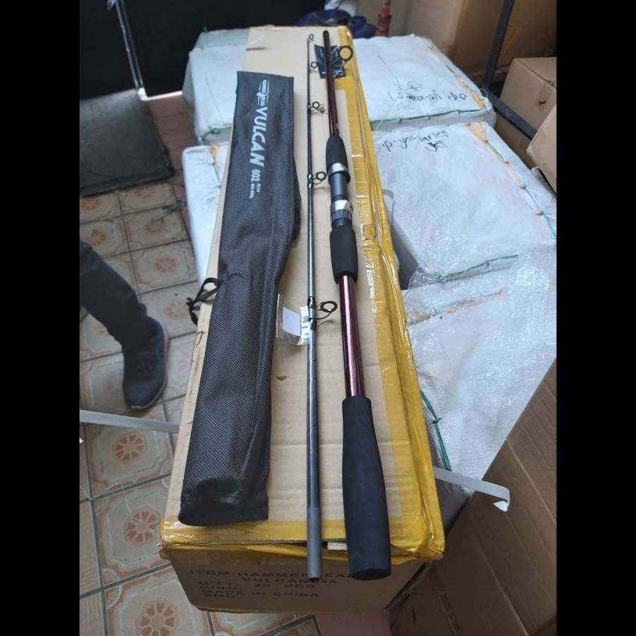 Rod Joran Laut Hammerhead Vulcan 602 Alat Pancing Sungai