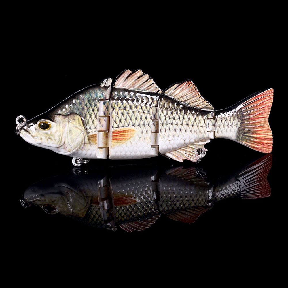 Hengjia 1pc Umpan Pancing Hardlure Bentuk Ikan Imitasi 10cm / 22g