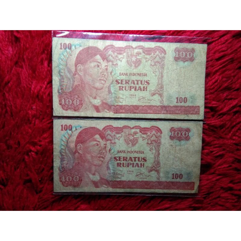 Uang Kuno 100 Rupiah1968