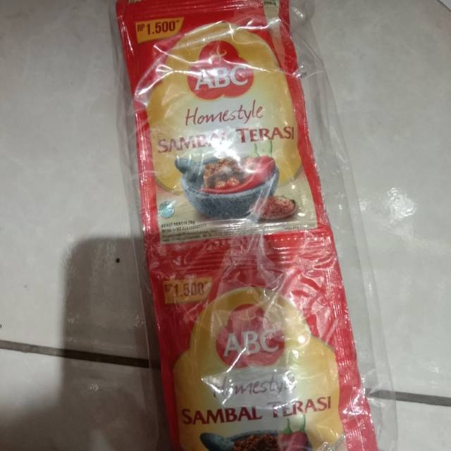 

ABC SAMBAL TERASI Sachet Renceng